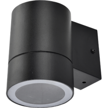 Светильник уличный настенный GX53 Ecola 8003A IP65 цилиндр металл чёрный 114x140x90мм