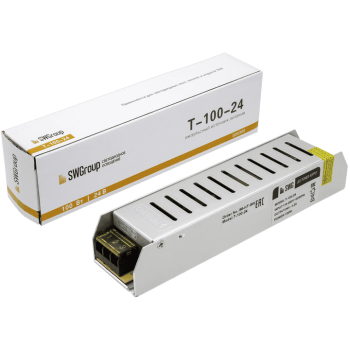 Драйвер 24В 100Вт IP20 188x46x36мм SWG (100)
