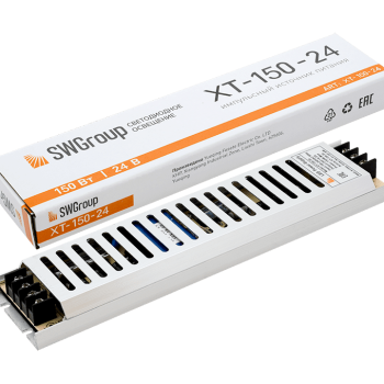 Драйвер 24В 150Вт IP20 226x53x18мм SWG (60)