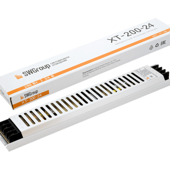 Драйвер 24В 200Вт IP20 318x53x21мм SWG (60)