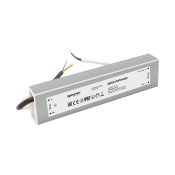 Драйвер 24В  60Вт IP67 185х40х22мм 2.5А импульсный Apeyron