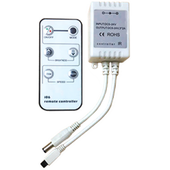 Диммер 12В  4А 48Вт Ecola пульт ДУ авторежимы