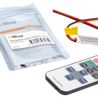 Диммер 12В 6А 72Вт IP20 SWG пульт ДУ (50)