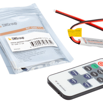 Диммер 12В 6А 72Вт IP20 SWG пульт ДУ (50)