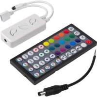 Контроллер RGB 12/24В  6А 72/144Вт IP20 Bluetooth пульт General