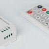 Контроллер RGB 12-24В 16А 192-384Вт IP20 112x48x15мм SWG пульт ДУ белый (50)