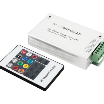 Контроллер RGB 12-24В 18А 216-432Вт IP20 SWG пульт ДУ (50)