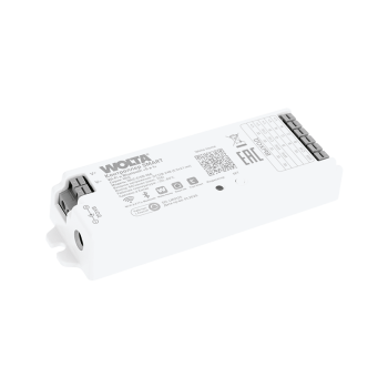 Контроллер RGB+3000-6500 12/24 15А 180/360 WiFi/Tuya/Алиса 5каналов IP20 Wolta