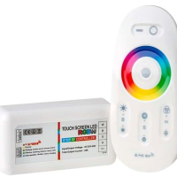 Контроллер RGB+W 12/24В 24А 288/576Вт IP20 пульт General