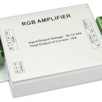 Усилитель RGB 12/24В 18A 216-432Вт IP20 General