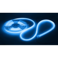 Термолента 24В IP68 9,6Вт/м ледяной голубой 120LED/м 5м крепеж БЕЗ ДРАЙВЕРА Эра