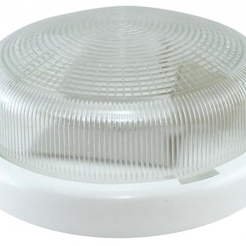 Светильник Е27 герметичный НПП03-100-015 100Вт D238x95мм IP54 TDM Рондо белый (4)
