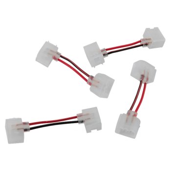 Коннектор для неона гибкий 2 разъёма 12В IP20 General NL 6х12мм (10)