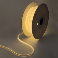 Лента неон 220В IP67 10Вт/м 4000К COB 288LED/м 50м General NL 7х10мм 400Лм/м
