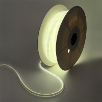 Лента неон 220В IP67 10Вт/м 6500К COB 288LED/м 50м General NL 7х10мм 400Лм/м