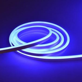 Лента неон 220В IP67 9.6Вт/м синий 2835 120LED/м 50м General NL 960Лм/м