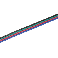 Коннектор 5050 гибкий 1 разъём RGB 15см IEK 5шт (40)