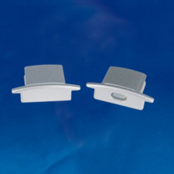 Заглушка для профиля встраиваемого Uniel UFE-N01 4шт серебро