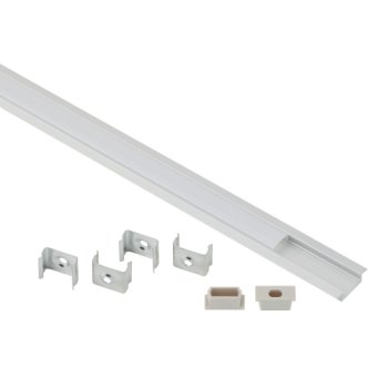 Профиль встраиваемый 21х6мм 2м CAB251 Эра комплект (100)