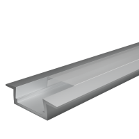 Профиль встраиваемый 22x6мм 2м Wolta комплект