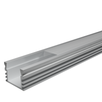 Профиль накладной 16x12мм 2м Wolta серый комплект