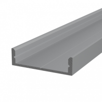 Профиль накладной 28x7мм 2м Rexant 2807-2 без рассеивателя