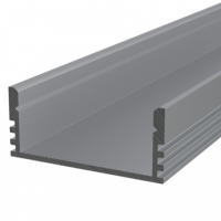 Профиль накладной 28x12мм 2м Rexant 2812-2 без рассеивателя