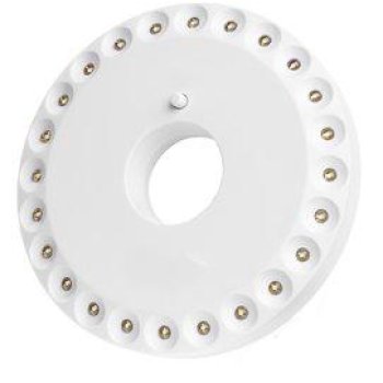 Фонарь кемпинговый Космос 3031 24LED 3xR6 карабин магнит (12/72)