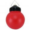 Светильник промышленный подвесной Е27 TDM НСП 03-60-027 шар пластик IP44 красный (25)
