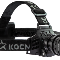 Фонарь налобный аккумуляторный Космос 854 10Вт 18650 3600мАч (15/60)
