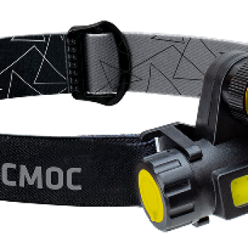 Фонарь налобный аккумуляторный Космос H103W 3Вт+3ВтCOB 1200мАч (24/120)