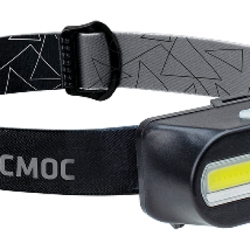 Фонарь налобный аккумуляторный Космос H3WD 3Вт+3ВтCOB 1200мАч (24/96)