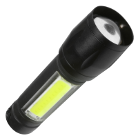 Фонарь ручной аккумуляторный Космос 1011 3Вт+3ВтCOB 600мAч (48/288)