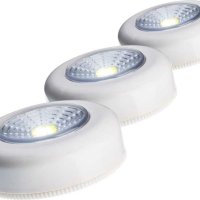 Фонарь-светильник Космос 304B 1ВтCOB 3xR03 3шт белый (24/96)