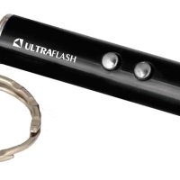 Фoнарь-брелок Ultraflash 30L (1LED, лазер, 3*G3) (600)