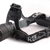 Фoнарь налобный аккумуляторный UltraFlash 5339 5Вт Zoom 1200мАч (60)