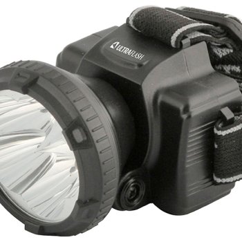 Фoнарь налобный аккумуляторный UltraFlash 5365 5LED 4В 0.42Ач (5/100)