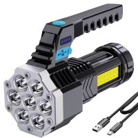 Фонарь ручной аккумуляторный UltraFlash 53404 3Вт+3ВтCOB (100)