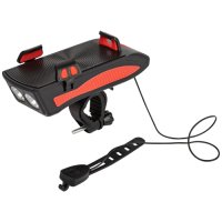 Фонарь велосипедный Эра VA-802 5Вт 335Лм аккумуляторный powerbank сигнал держатель для телефона