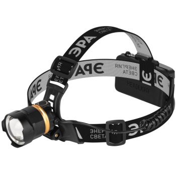 Фонарь налобный аккумуляторный Эра GA-503 Орешник 10Bт 3 режима фокус луч USB (50)