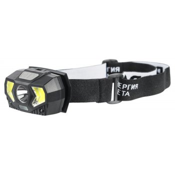 Фонарь налобный Эра GB-608 5Вт 7режимов 3xAAA черный (10)