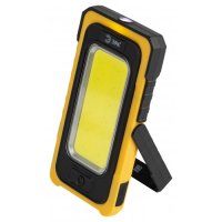 Фонарь ручной аккумуляторный Эра RA-811 Практик COB 15Вт powerbank солнечная батарея магнит(10)