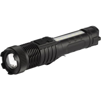 Фонарь ручной аккумуляторный Эра UA-401 3Вт LED+3Вт COB 3 режима оптич. фокус магнит USB Type-C (50)