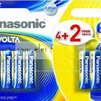 Батарейка Panasonic Evolta LR 6 (6*Вl) (72)