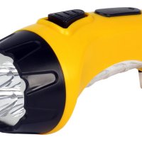 Фонарь ручной аккумуляторный SmartBuy 87-Y 4+6LED 4В 0.5Ач (120)