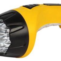 Фонарь ручной аккумуляторный SmartBuy 89-Y 15+10LED 4В 0.8Ач (60)
