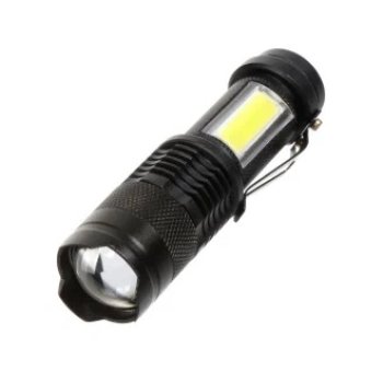 Фонарь ручной аккумуляторный Облик 208 3Вт+3ВтCOB (24)