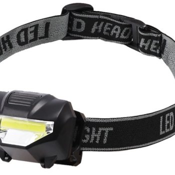 Фонарь налобный Rexant 75-704 3ВтCOB 3xR03 (200)