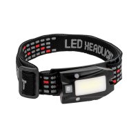 Фонарь налобный аккумуляторный Rexant с датчиком движения и прищепкой (48)