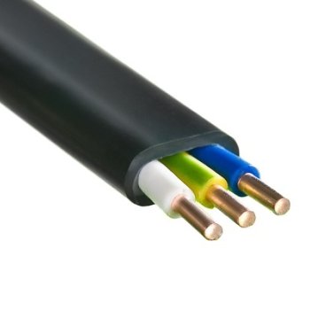 Kабель ВВГ-П нг(А)-LS 3х4 ГОСТ 31996-2012 Метресурс (100)